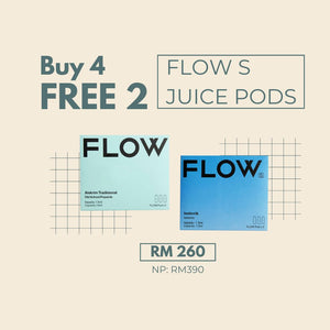 FLOW S Juice Pods 4+2